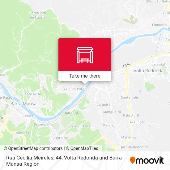 Rua Cecília Meireles, 44 map