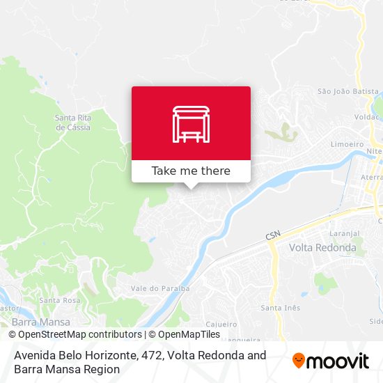 Avenida Belo Horizonte, 472 map