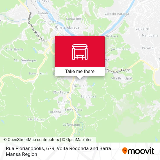 Rua Florianópolis, 679 map