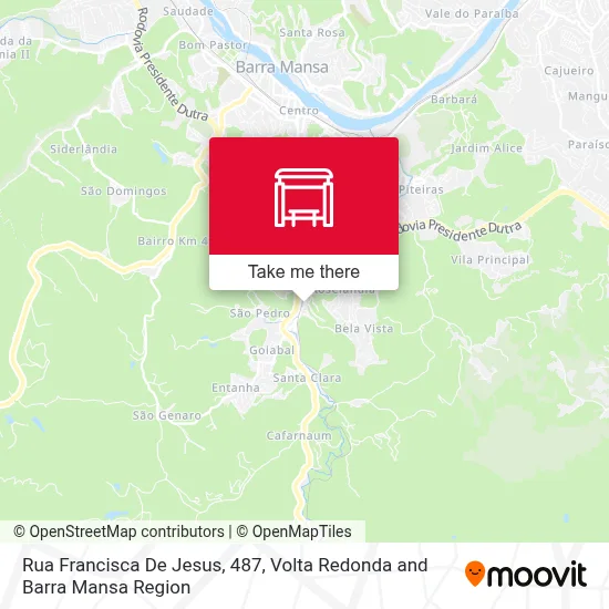 Rua Francisca De Jesus, 487 map