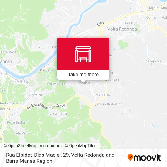 Rua Elpides Dias Maciel, 29 map