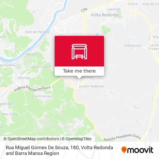 Rua Miguel Gomes De Souza, 180 map