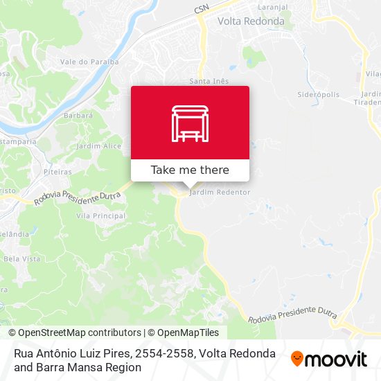 Rua Antônio Luiz Pires, 2554-2558 map
