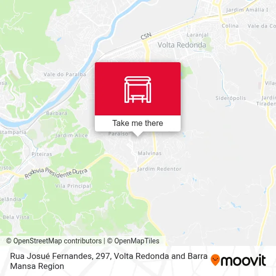 Rua Josué Fernandes, 297 map