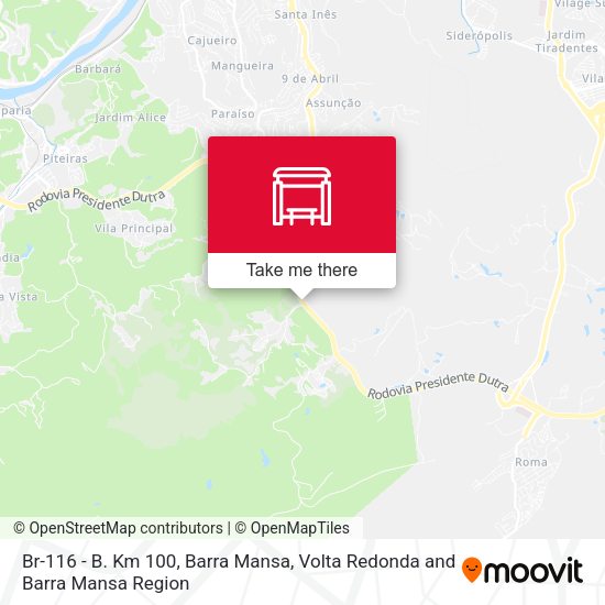 Br-116 - B. Moinho De Vento map