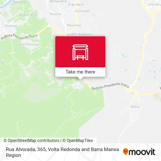 Rua Alvorada, 365 map