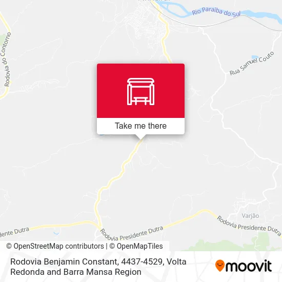 Rodovia Benjamin Constant, 4437-4529 map