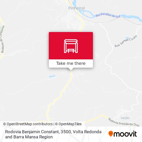 Rodovia Benjamin Constant, 3500 map