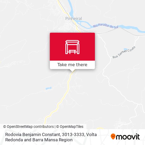 Rodovia Benjamin Constant, 3013-3333 map