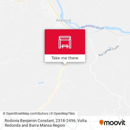 Rodovia Benjamin Constant, 2318-2496 map