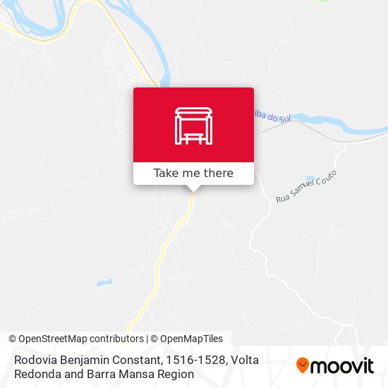Rodovia Benjamin Constant, 1516-1528 map