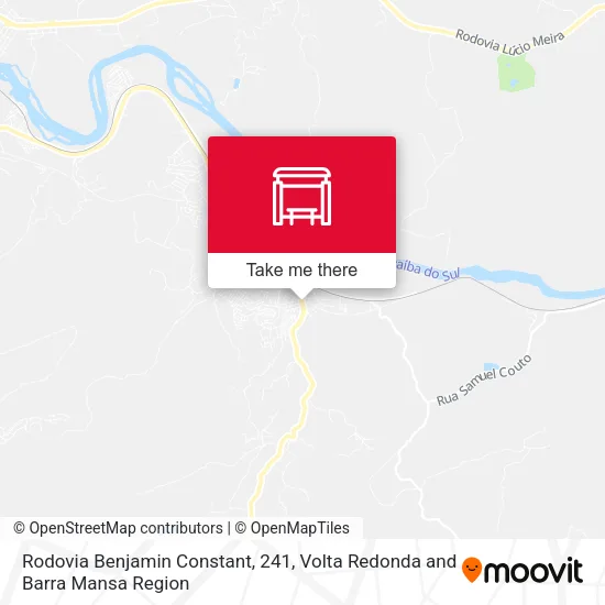 Rodovia Benjamin Constant, 241 map