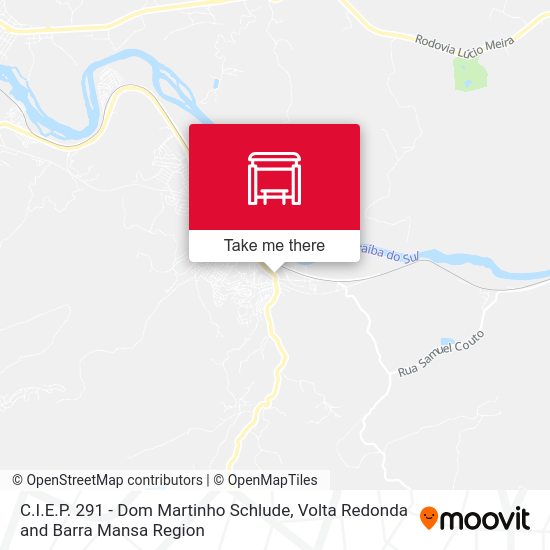 C.I.E.P. 291 - Dom Martinho Schlude map