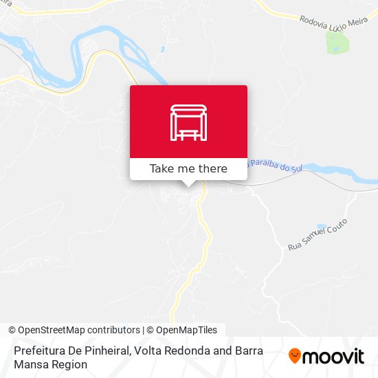 Prefeitura De Pinheiral map