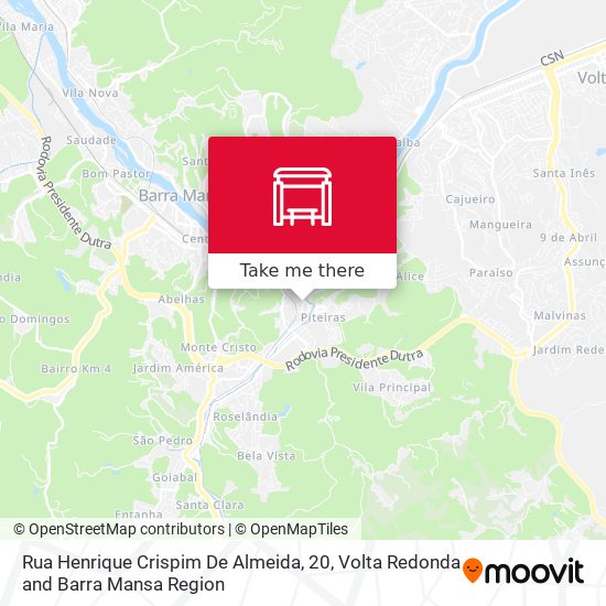Rua Henrique Crispim De Almeida, 20 map