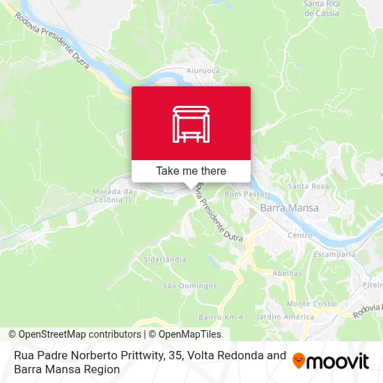 Rua Padre Norberto Prittwity, 35 map