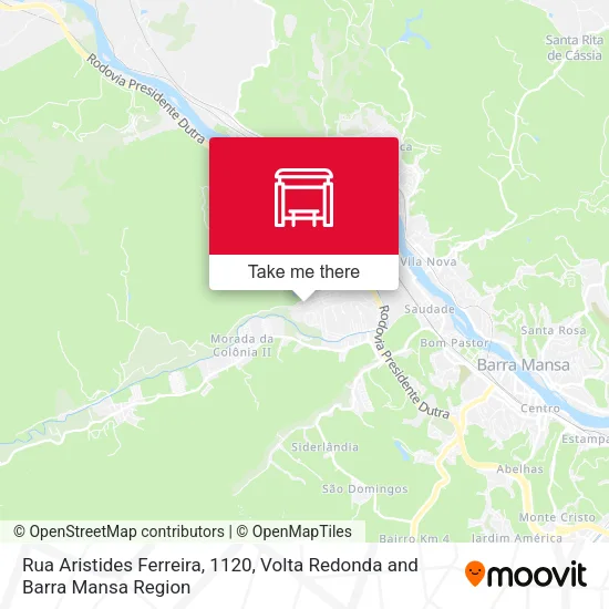 Rua Aristides Ferreira, 1120 map