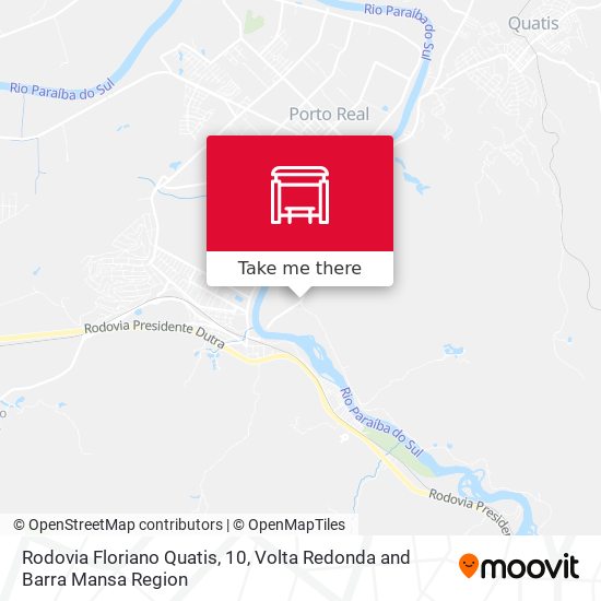 Rodovia Floriano Quatis, 10 map
