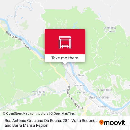 Rua Antônio Graciano Da Rocha, 284 map