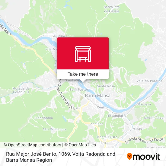 Rua Major José Bento, 1069 map