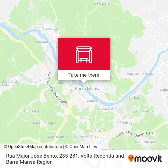 Rua Major José Bento, 235-281 map