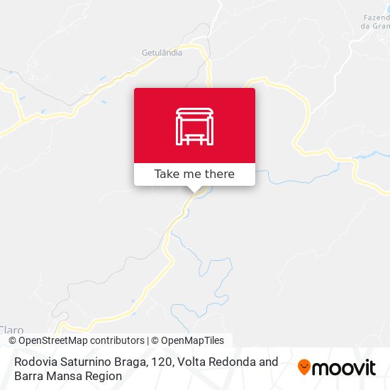 Rodovia Saturnino Braga, 120 map