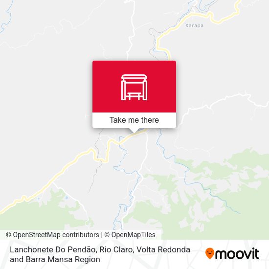 Lanchonete Do Pendão, Rio Claro map