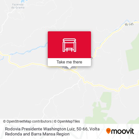 Rodovia Presidente Washington Luiz, 50-66 map