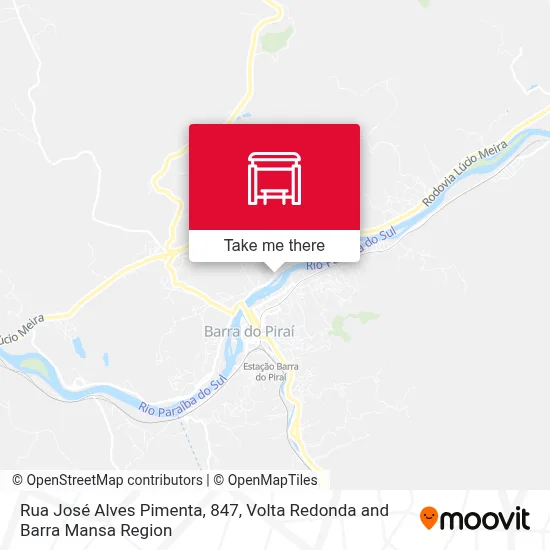 Rua José Alves Pimenta, 847 map