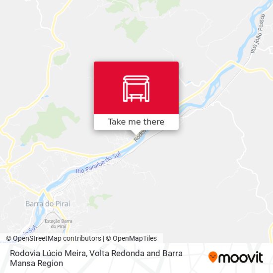 Rodovia Lúcio Meira map
