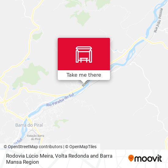 Rodovia Lúcio Meira map
