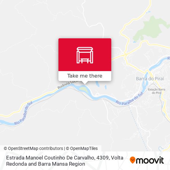Estrada Manoel Coutinho De Carvalho, 4309 map