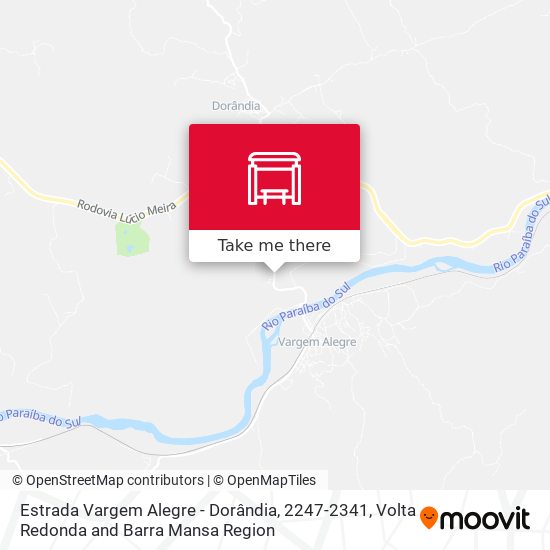 Estrada Vargem Alegre - Dorândia, 2247-2341 map