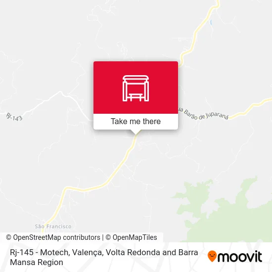 Rj-145 - Motech, Valença map