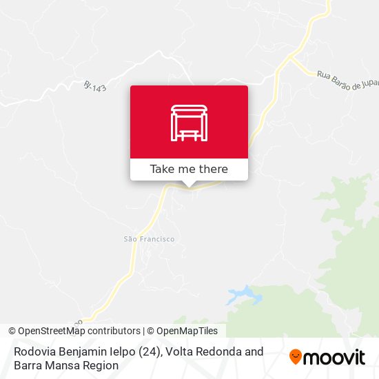 Rodovia Benjamin Ielpo (24) map