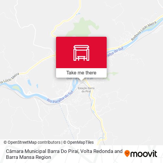 Mapa Câmara Municipal Barra Do Piraí