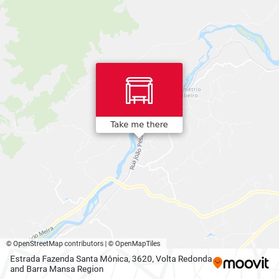 Estrada Fazenda Santa Mônica, 3620 map