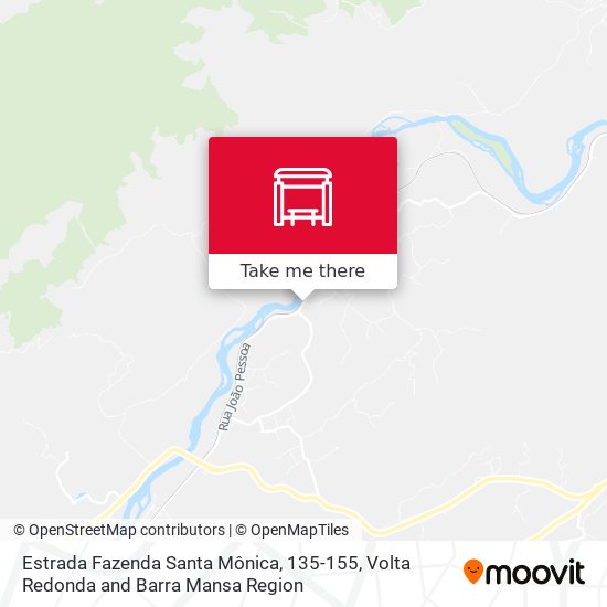 Estrada Fazenda Santa Mônica, 135-155 map