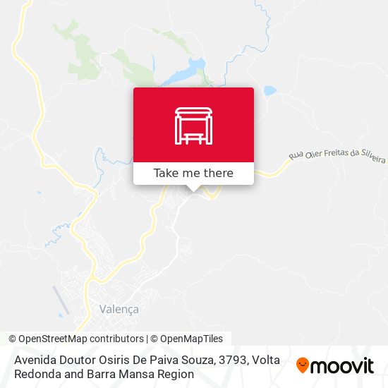 Mapa Avenida Doutor Osiris De Paiva Souza, 3793