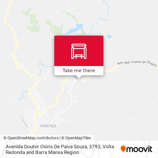 Avenida Doutor Osiris De Paiva Souza, 3793 map