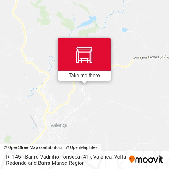 Rj-145 - Bairro Vadinho Fonseca (41), Valença map