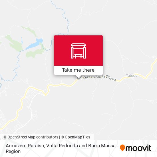 Armazém Paraíso map