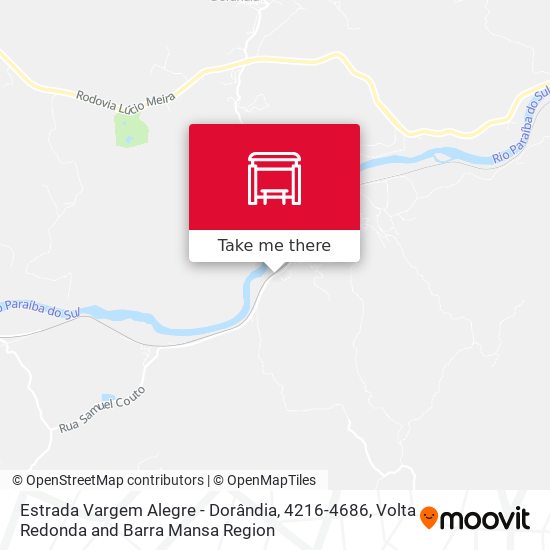 Estrada Vargem Alegre - Dorândia, 4216-4686 map