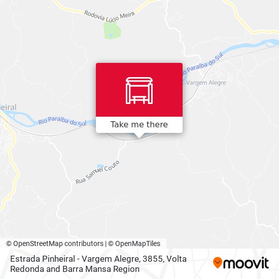 Estrada Pinheiral - Vargem Alegre, 3855 map