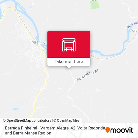 Estrada Pinheiral - Vargem Alegre, 42 map
