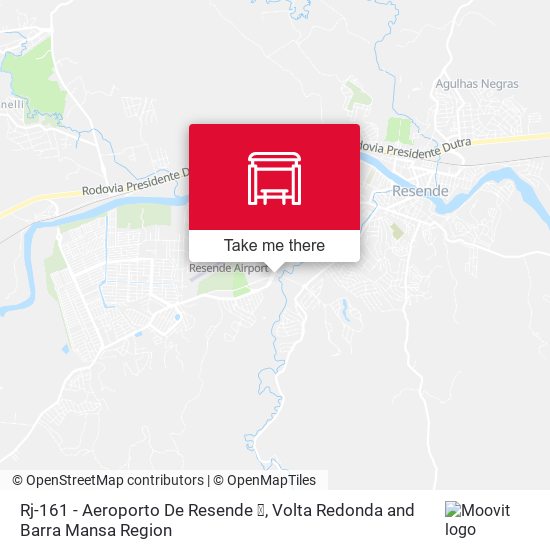 Rj-161 - Aeroporto De Resende ✈ map