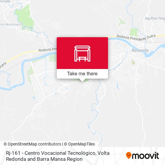 Centro Vocacional Tecnológico map