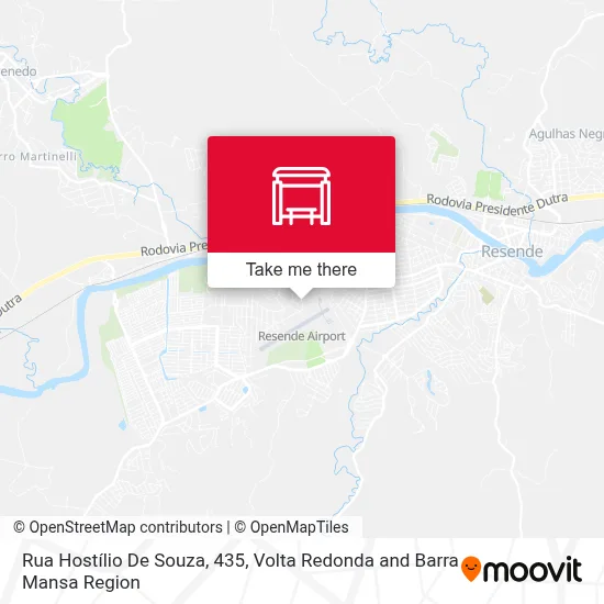 Rua Hostílio De Souza, 435 map