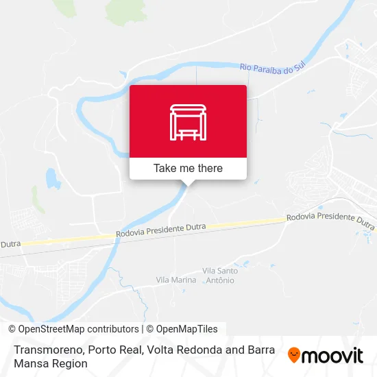 Transmoreno, Porto Real map
