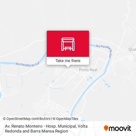 Av. Renato Monteiro - Hosp. Municipal map